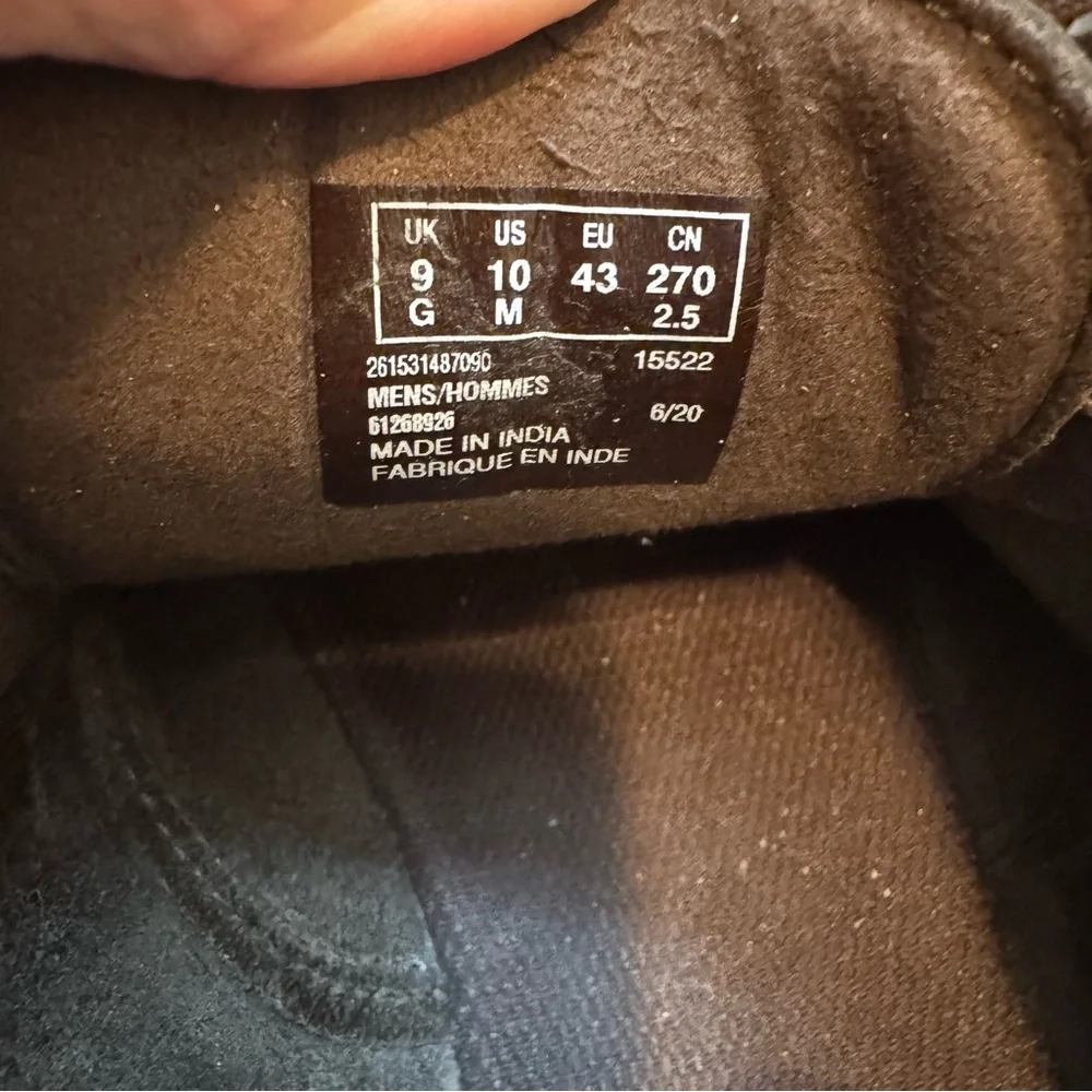 Clarks Men's Forge Stride Brown Leather Chukka Boots Size 10M‎